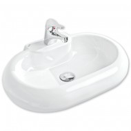 OVAL MOBİLYA ÜSTÜ LAVABO (39,5X61,5)