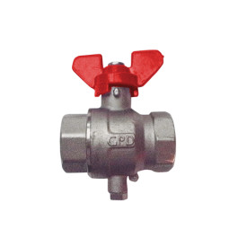 1″ Termokupl Çıkışlı Küresel Vana