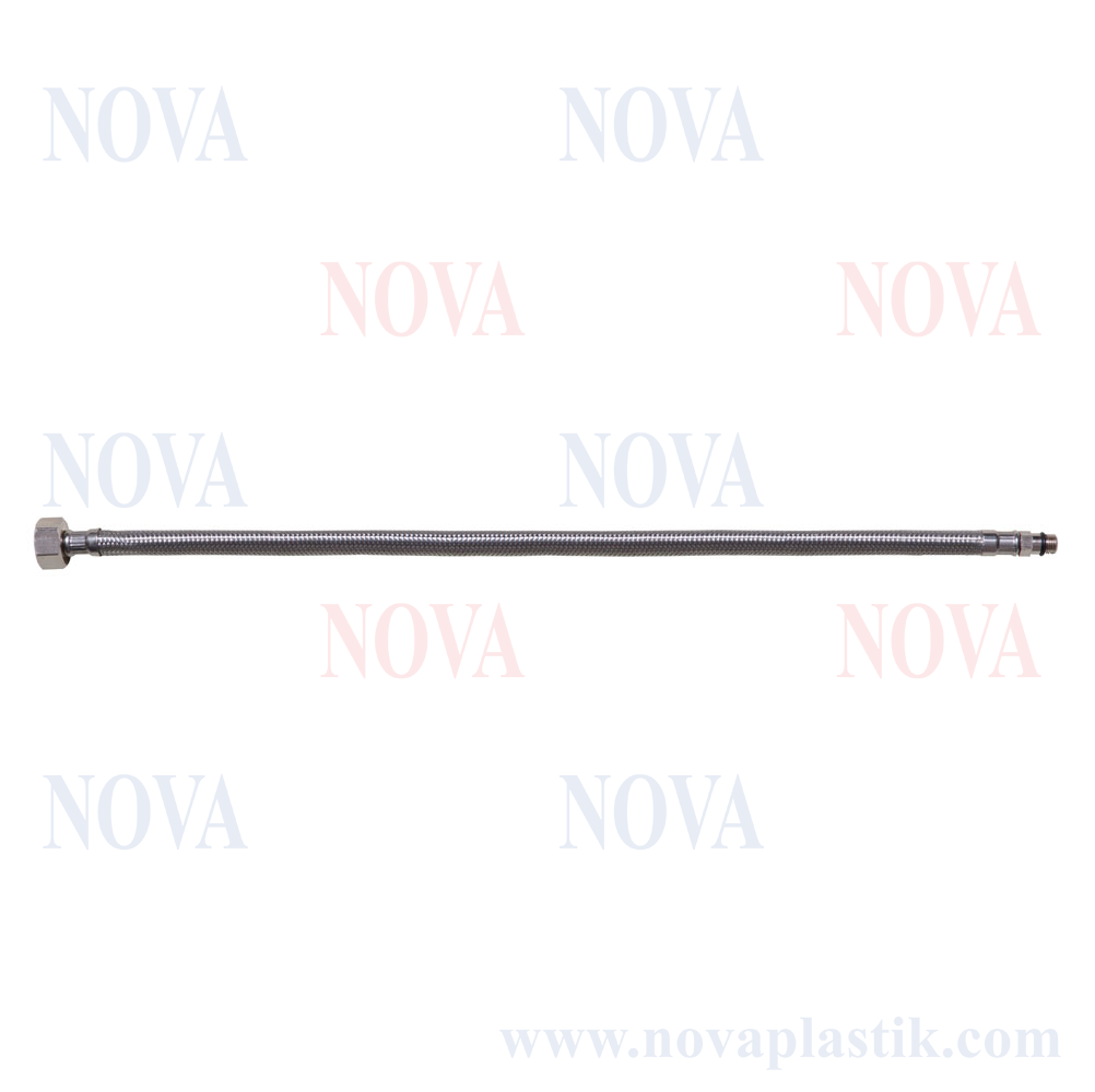 M10 - 1/2 Kısa Nipelli Musluk Hortumu