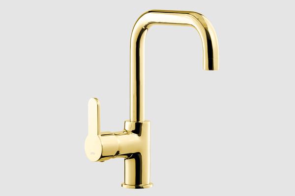  Lento Gold Lavabo Bataryası Döner Borulu